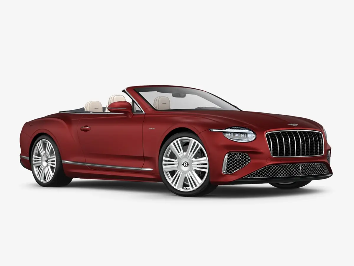 Bentley Continental GTC Candy Red Satin